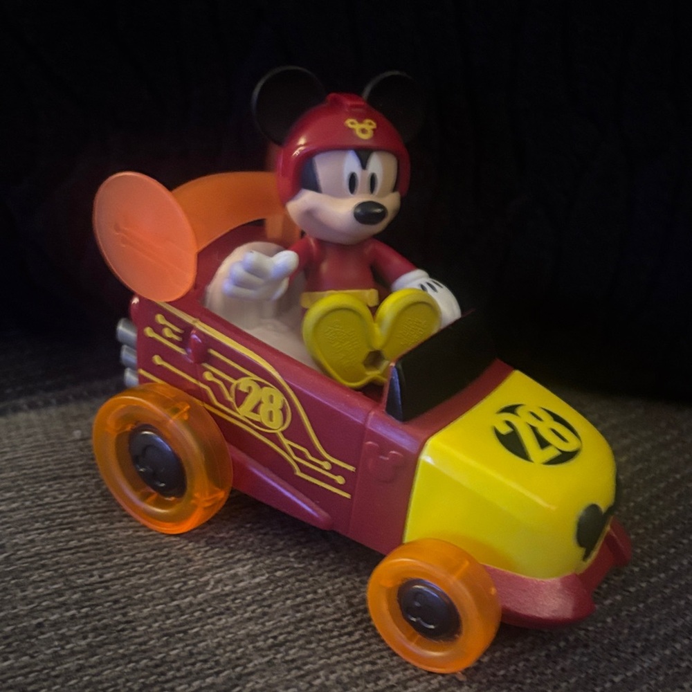 Disney Mickey Mouse Speedster - Red, Yellow, and Orange